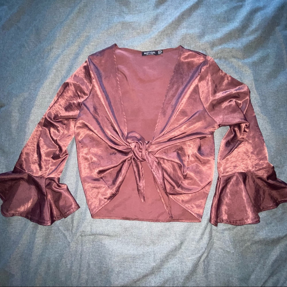 Nasty gal tie top